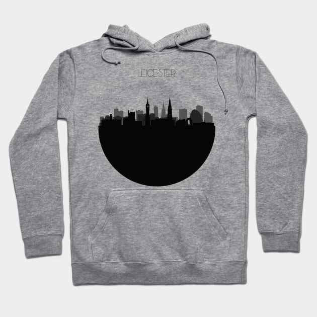 Leicester Skyline Hoodie by inspirowl